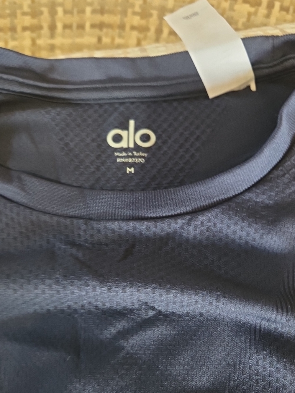 ALO Yoga Men’s Blue Tank Top Performance Size M